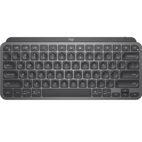 Logitech MX Keys Mini Compact Wireless Illuminated Keyboard Advanced TKL Graphite Grey