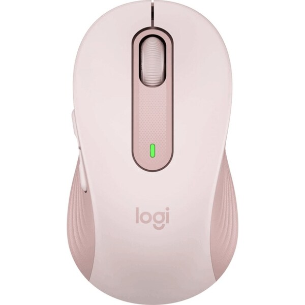 Logitech Signature M650 Wireless Mouse Ergonomic Rose Pink