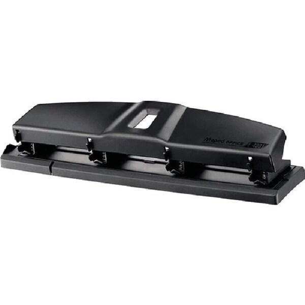 Maped Essentials 4 Hole Punch 12 Sheet Black