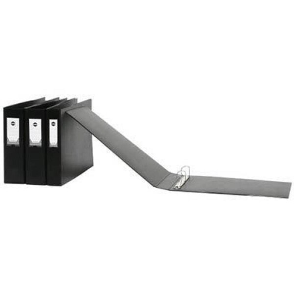 Marbig Enviro Deluxe Ring Binder Landscape 3D 65mm A3 Black