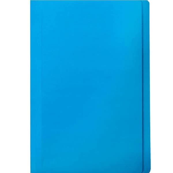 Marbig Manilla Folder Foolscap Blue Box 100 Document Paper Filing Files
