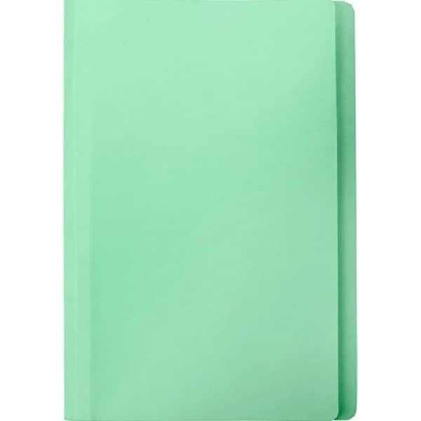 Marbig Manilla Folder Foolscap Light Green Box 100 Document Paper Filing Files