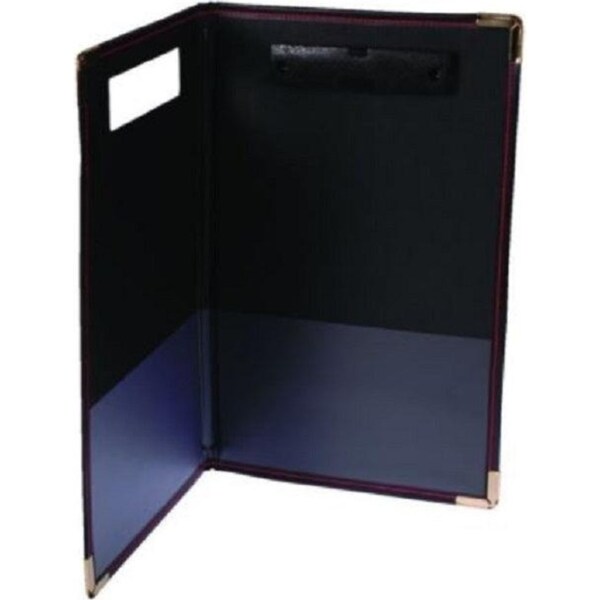 Marbig Supertuff Clipboard Double Reinforced Edges Foolscap Black Pack 12