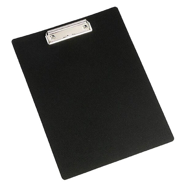 Marbig Tough Enviro PP Clipboard A4 Black Pack 12 BULK