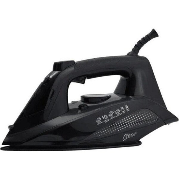 Nero 800 Steam And Dry Ceramic Iron Non Stick Black Auto Off