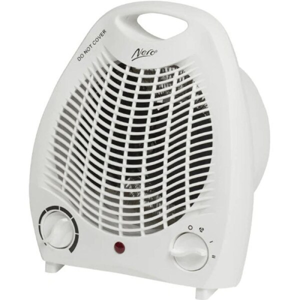 Nero Portable Fan Heater 2000W Cool Warm Hot Adjustable