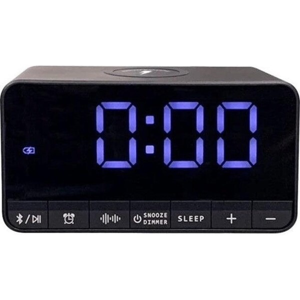 Nero V3 Pro Alarm Wireless Phone Charging Bluetooth Speaker Clock Digital Bedside