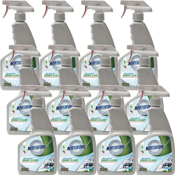 Northfork Geca Spray And Wipe Surface Cleaner 750ml Box 12