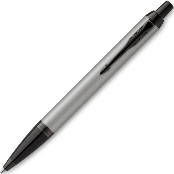 Parker IM Ballpoint Pen Matte Grey PVD Medium Nib