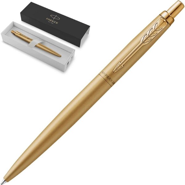 Parker Jotter XL Ballpoint Pen Large Monochrome Matte Yellow Gold Gift Box