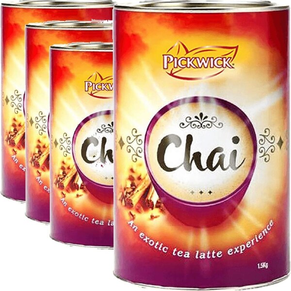 Pickwick Chai Latte 1.5Kg Pack 4 BULK