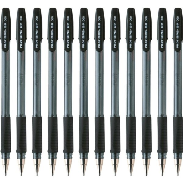 Pilot BPS-GP Ballpoint Pen Extra Broad 1.6mm Black Box 12