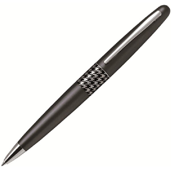Pilot Metropolitan Ballpoint Pen Grey Houndstooth Medium Nib Black