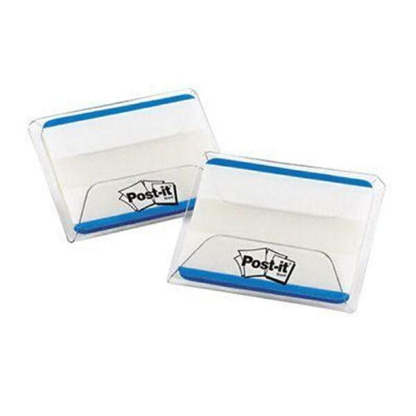 Post-It 686F-50Bl Durable Indexing/Filing Tabs 50x38mm Blue Pack 50