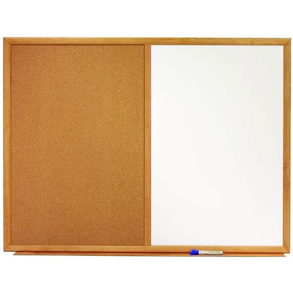 Quartet Combination Board Cork/Melamine 600x900mm