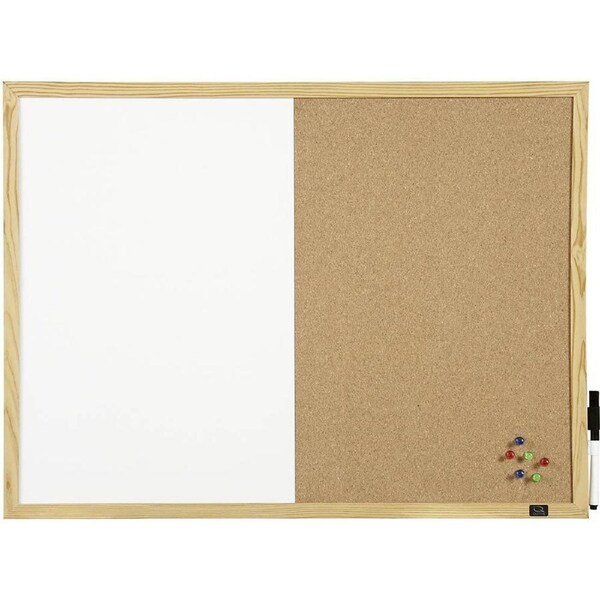 Quartet Combination Board Pine Frame 900x600mm