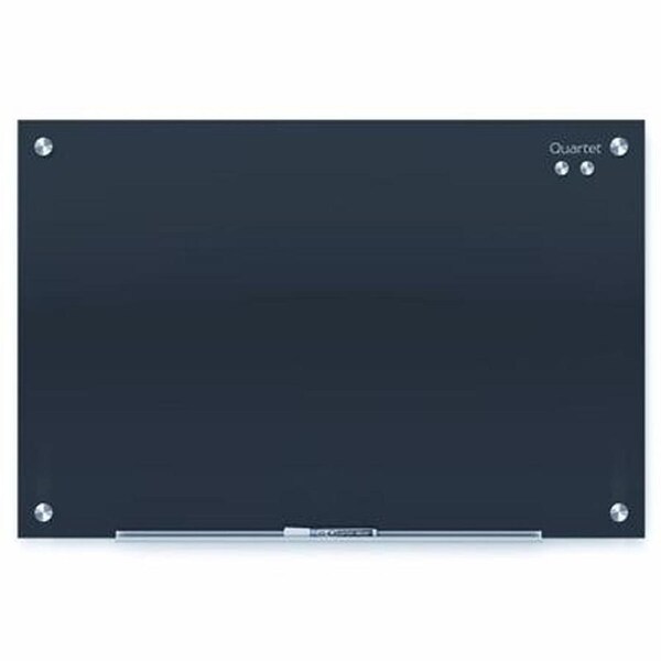 Quartet Infinity Glassboard 450x600mm Black