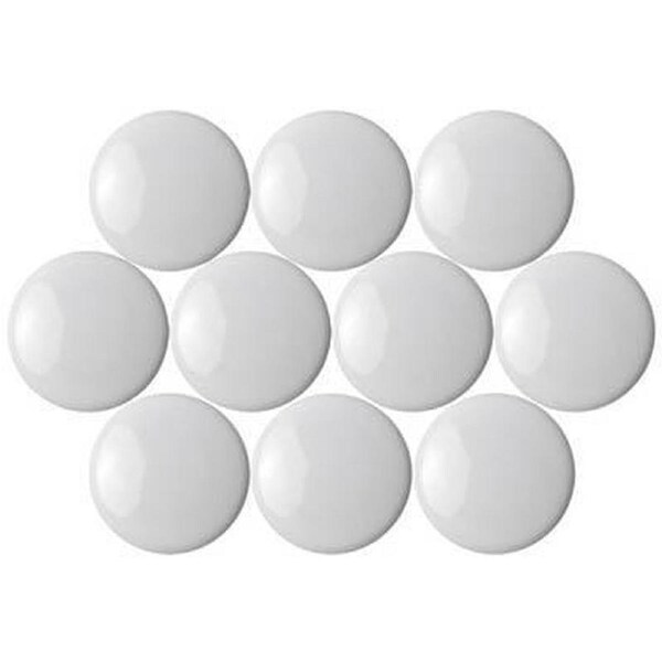 Quartet Magnetic Buttons 20mm White Pack 10