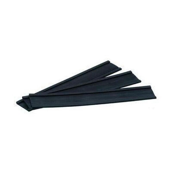Quartet Magnetic Data Card Holders 25x150mm Pack 10