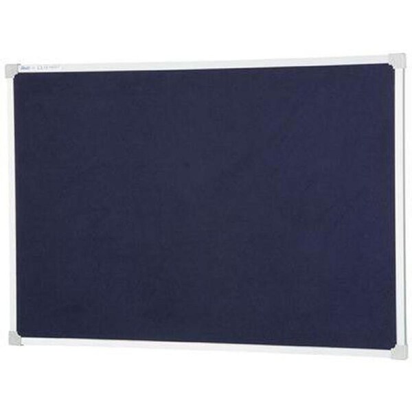 Quartet Penrite Felt Bulletin Board Pinboard 1200x900mm Blue