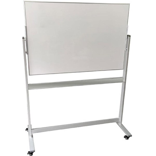 Quartet Penrite Whiteboard Magnetic Mobile Portable On Wheels 1200x1500mm