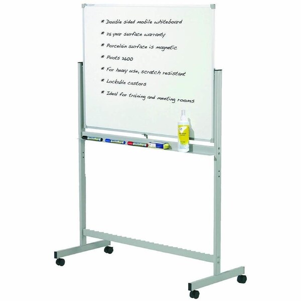 Quartet Penrite Whiteboard Porcelain Mobile 1200x900mm