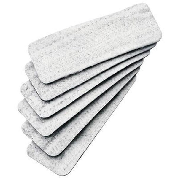 Quartet Whiteboard Eraser Refills Magnetic Pack 6