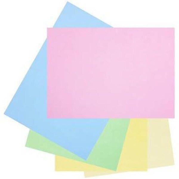 Quill Coloured A3 Copy Paper 80GSM Pastel Assorted Pack 150