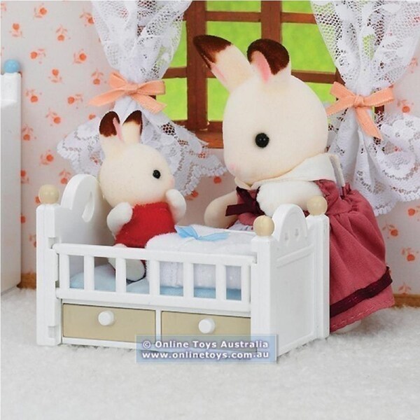 Sylvanian Families - Chocolate Rabbit Baby Set SF5017