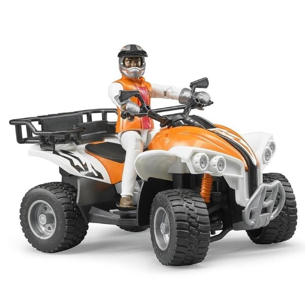 Bruder Quad Bike with Driver 1:16 Scale