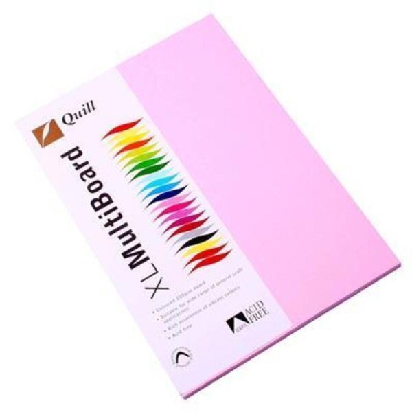 Quill XL Multiboard 210GSM A4 Musk Pack 50