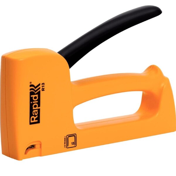 Rapid Tools 20443950 R13E Staple Gun Tacker for Finewire Staples 13/4-10