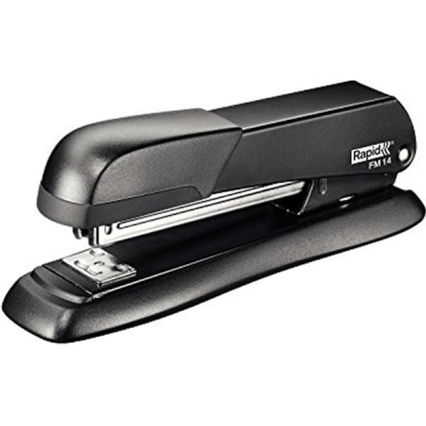Rapid FM14 Full Strip Stapler Metal Black Ergonomic