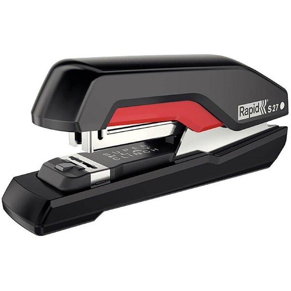 Rapid S27 Supreme Half Strip Stapler Black/Red