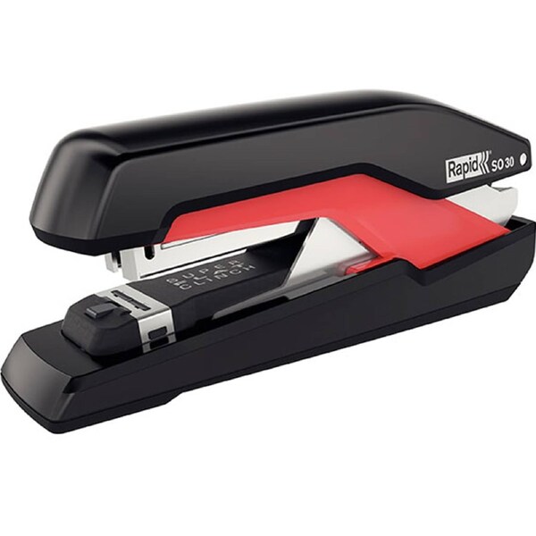 Rapid So30 Omnipress Stapler Full Strip 30 Sheet Black/Red