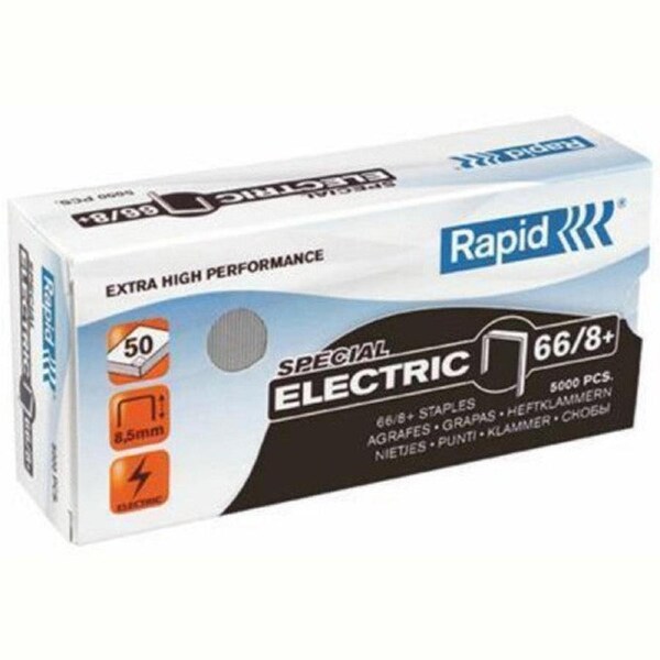 Rapid Strong Staples 66/8 Box 5000