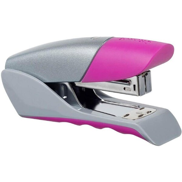 Rexel Gazelle Stapler Half Strip Pink
