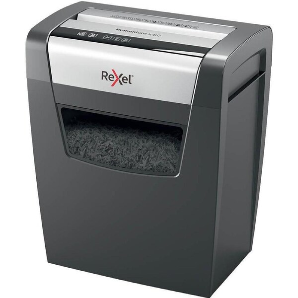 Rexel Momentum X410 Manual Feed Cross Cut Shredder