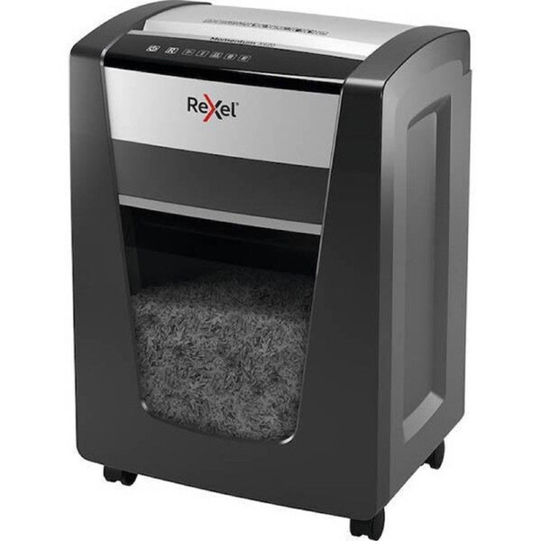 Rexel Momentum X420 Manual Feed Cross Cut Shredder