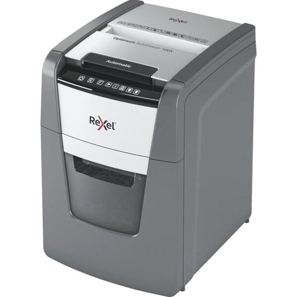 Rexel Optimum Autofeed+ 100x Automatic Cross Cut Paper Shredder