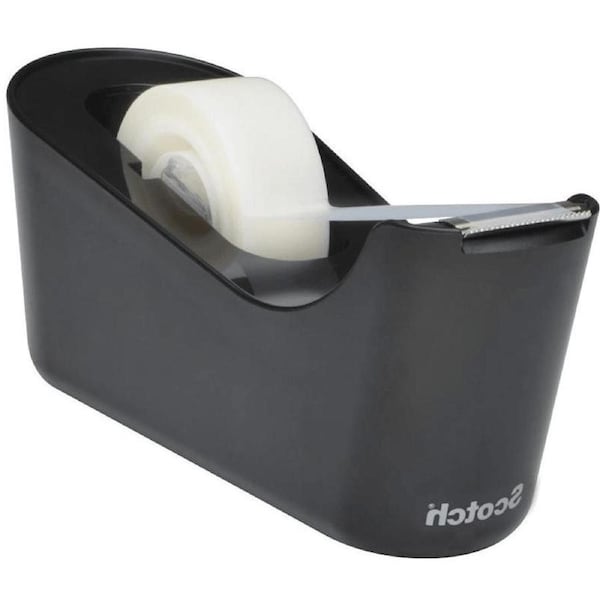 Scotch C18 Desktop Tape Dispenser Black