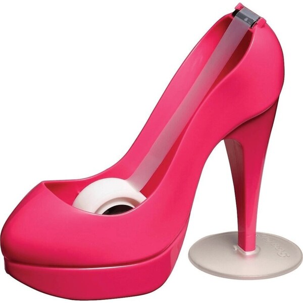 Scotch Magic Tape Dispenser Pink Stiletto Shoe
