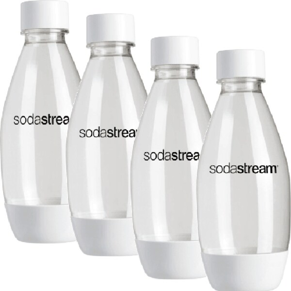 SodaStream Fuse Dishwasher Safe Bottle Carbonating Sparkling 500mL Portable 4 Pack