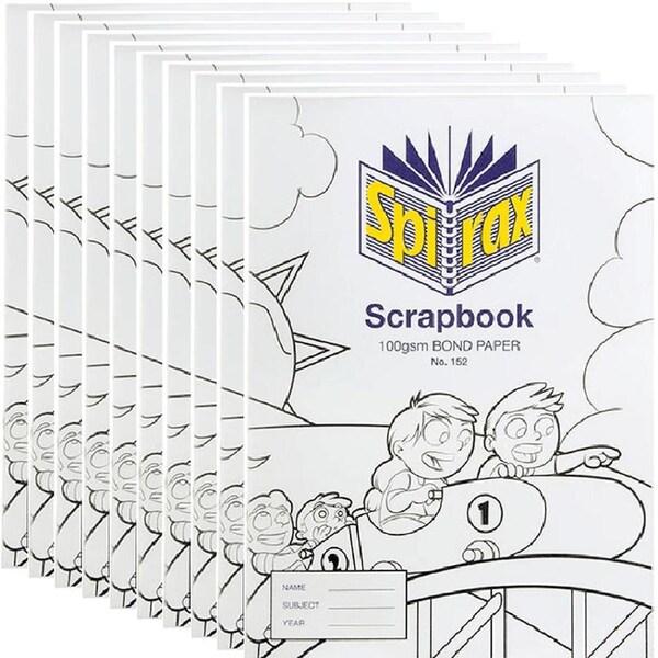 Spirax 152 Scrapbook 64 Page 335x245mm 10 Pack