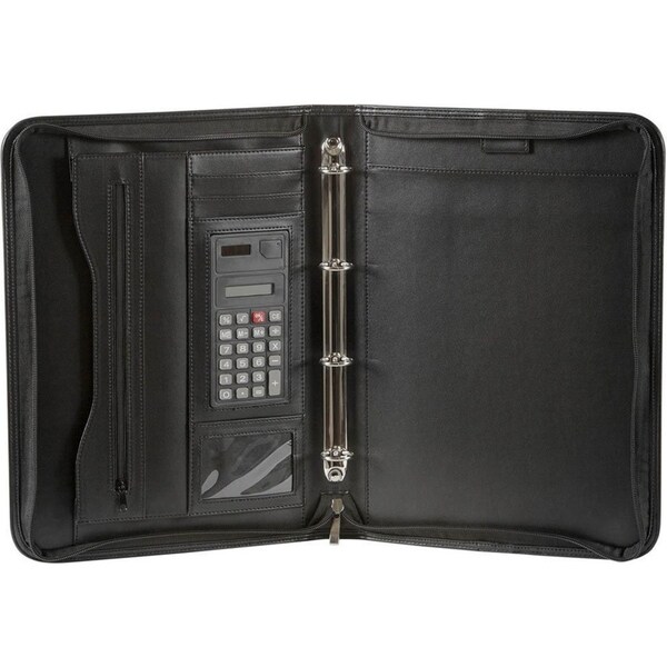 Spirax Zippered 4 Ring Binder Compendium Folder A4