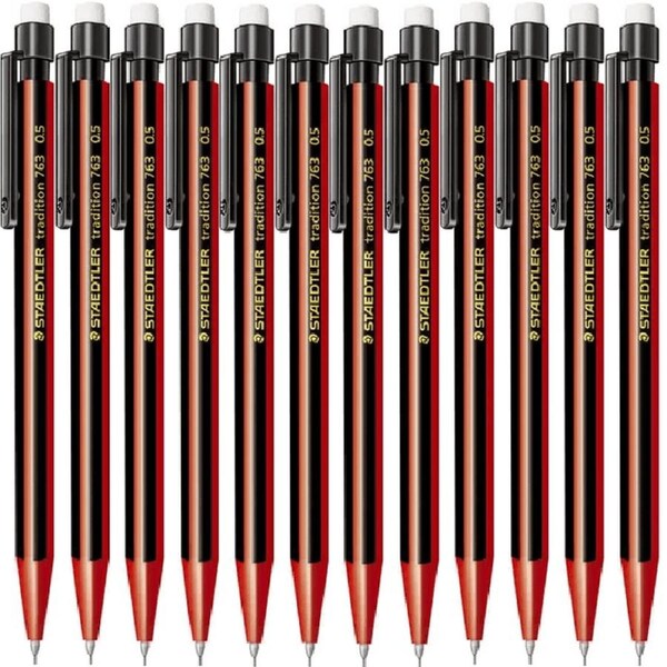Staedtler 763 Tradition Mechanical Pencil 0.5mm Box 10