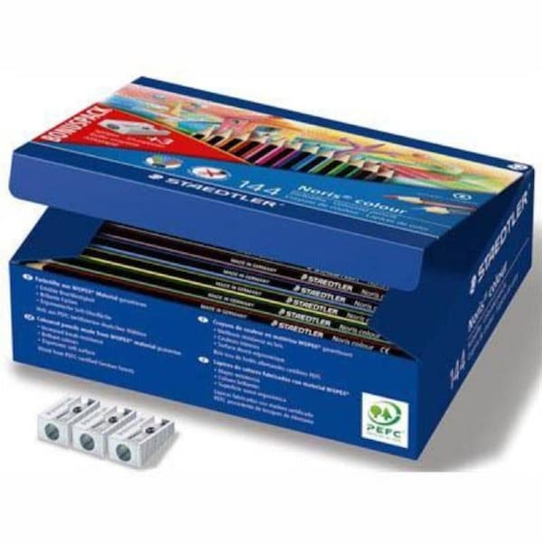 Staedtler Noris Colour Pencils Assorted Classpack 144