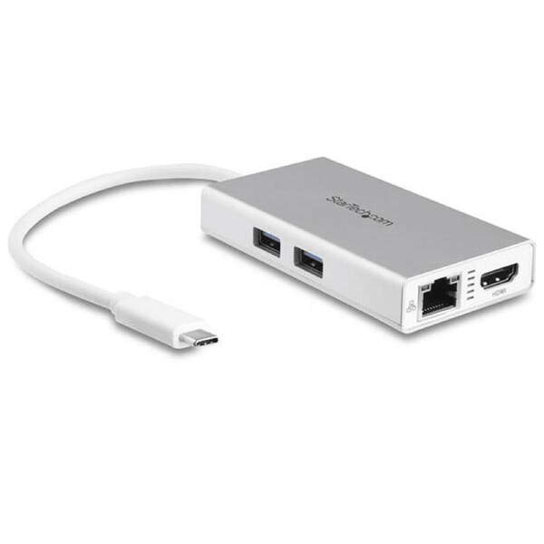 Startech USB-C Multiport Docking Station Adapter Mini Portable HDMI Ethernet USB