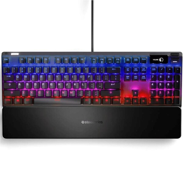 SteelSeries Apex Pro Full Size RGB Mechanical Gaming Keyboard