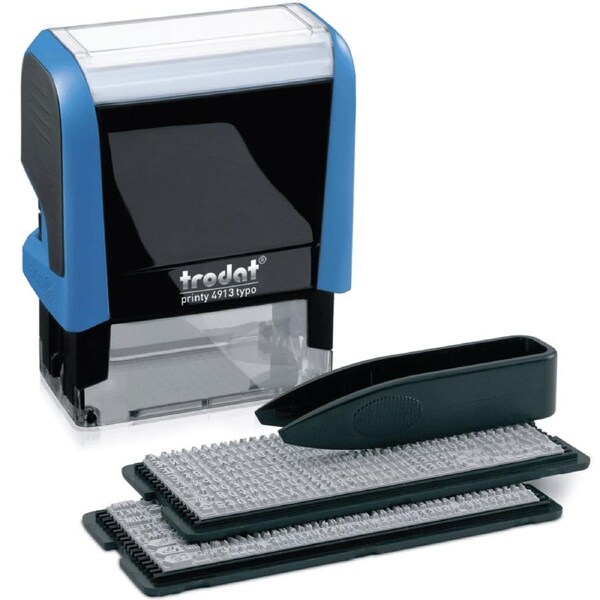Trodat 4913 Stamp Typo Text DIY Set 5 Lines